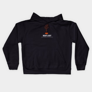 NIGHTLIGHT Name, Logo & Tagline Kids Hoodie